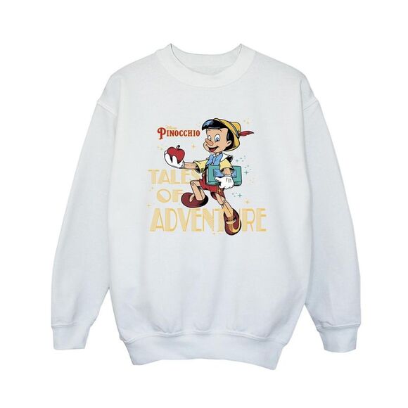 Pinocchio Boys Tales Of Adventure Sweatshirt / White